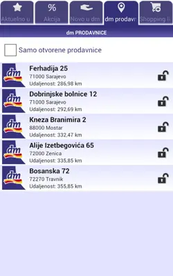 dm BiH android App screenshot 1